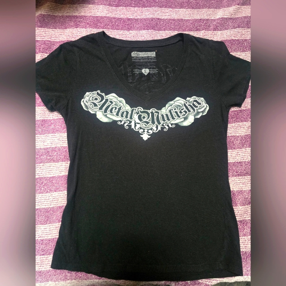 Metal Mulisha Women's Black Graphic Tee